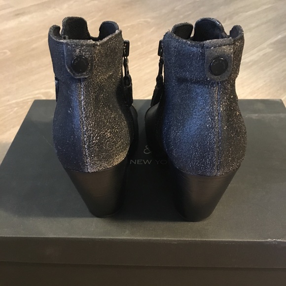Rag and Bone distressed suede Margot booties - Picture 5 of 8